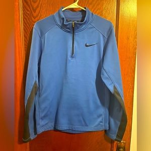 Nike Therma-Fit Quarter 1/4 Zip Blue